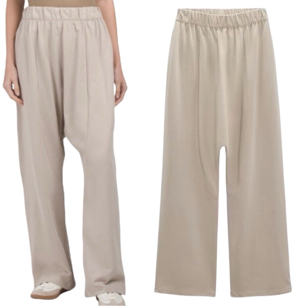 ZARA Slouchy Pull on Baggy Pants size medium